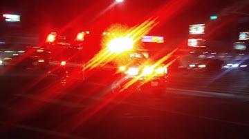 LAFD Rescue 7 Transporting