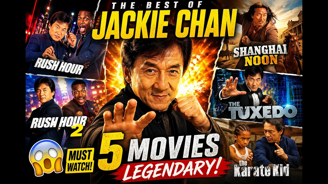 Best 5 Jackie Chan Hollywood Movies of All Time 😱🔥 | Action Comedy ...
