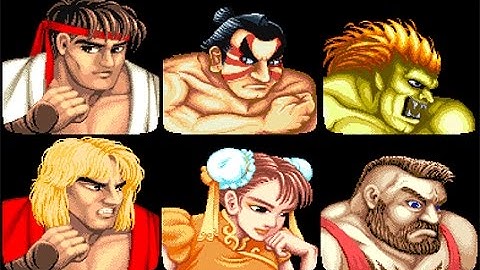 Differences Between SF2 World Warrior and SF2 Champion Edition - Part 1