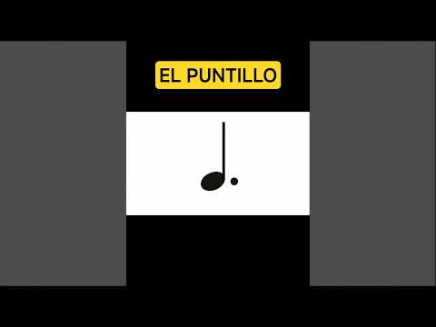 El PUNTILLO Musical #teoriamusical #solfeo #clasesdemúsica