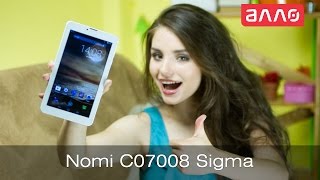 Видео-обзор планшета Nomi C07008 Sigma(, 2015-08-20T06:07:36.000Z)