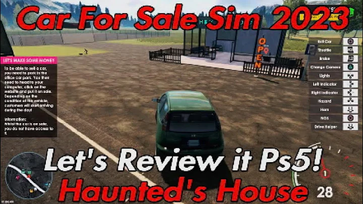 Car for Sale Sim 2023 Ps5 Ep 1 Review 1st look!