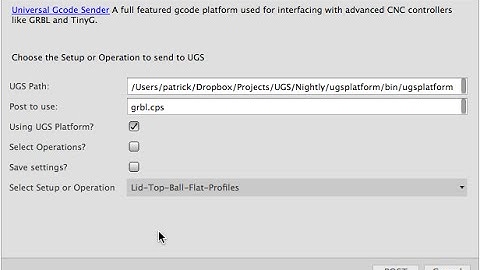 Universal Gcode Sender Plugin for Fusion 360