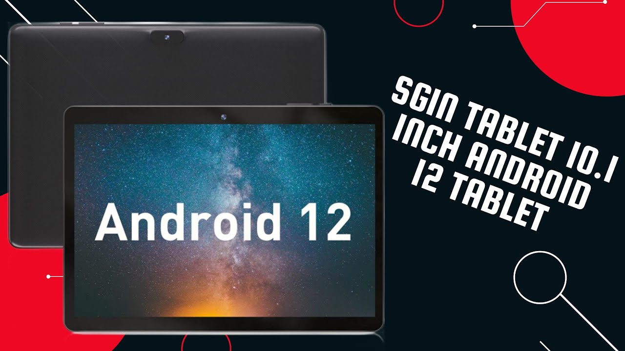 Sgin tablet 10 1 inch android 12 tablet 2gb 32gb tablets with a133