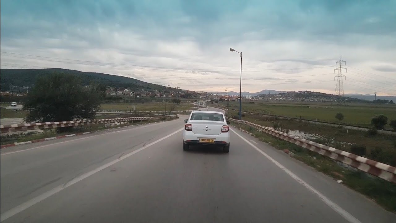 Driving in Annaba Algeria (hjar ediss)  عنابة الجزائر (حجار الديس)