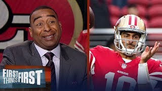 Cris Carter talks Jimmy Garoppolo's impact | FIRST THINGS FIRST