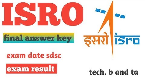 ISRO final answer key, Admit Card, official Update news || isro admit card|| isro admit card dawnlod