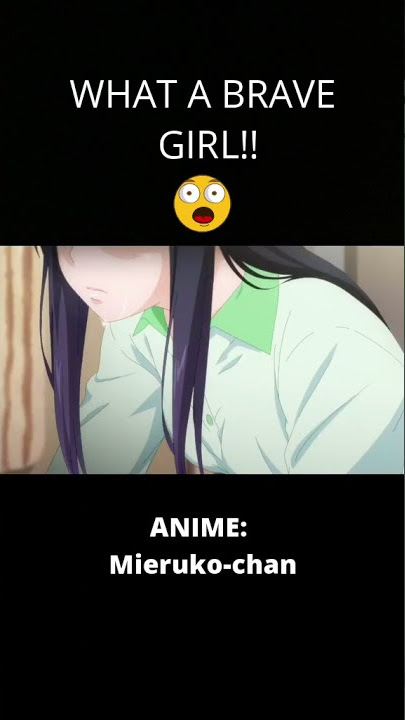 What A Brave Girl😱 - Mieruko-chan #Shorts #Anime