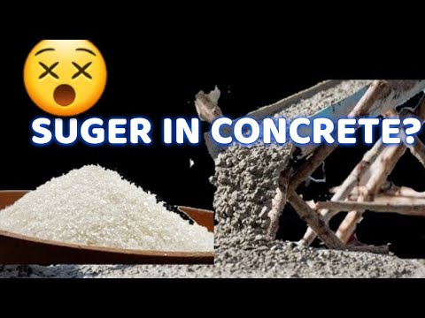 Effect of Sugar in Concrete ? Will it Work ?