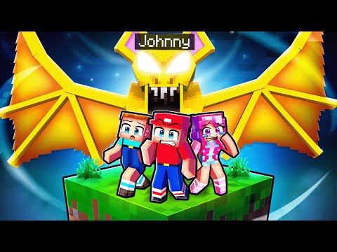 I Pretended to be the BAT MONSTER on One Block in Minecraft...