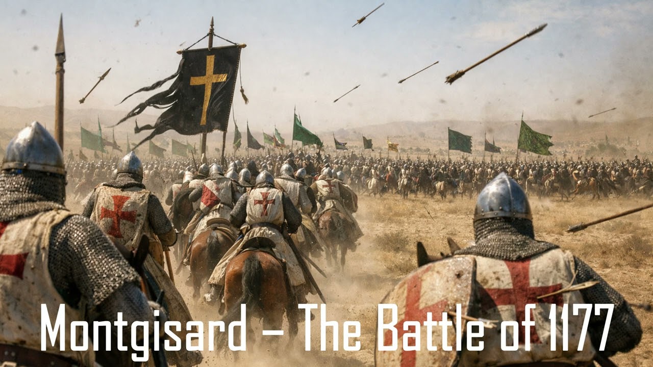 MONTGISARD – THE BATTLE OF 1177 | Medieval Crusader War March
