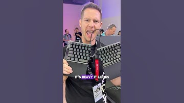 👀Asus split gaming keyboard - ROG FALCATA #computex2025