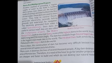 Chapter -10(Water and Natural Resources) Class -4 Part -2  Social Science