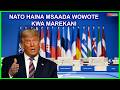 TRUMP NATO HAWANA MSAADA WOWOTE KWA MAREKANI SISI TUNAWASAIDIA LAKINI HAWATUSAIDII