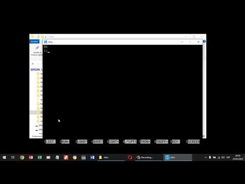 PRG Uso de vDOS y GWBasic en Windows 10