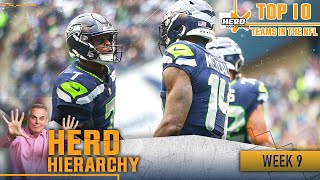 Herd Hierarchy: Seahawks, 49ers make big leap in Colin's Top 10 heading into Week 9 | NFL | THE HERD