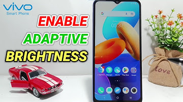 How To Turn On Adaptive Brightness On Vivo Phone | How to Set Auto Brightness Vivo