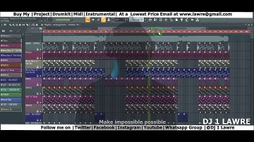 P Square - Bring It On ft  Dave Scott instrumental fl studio fl studio + flp by 1 lawre