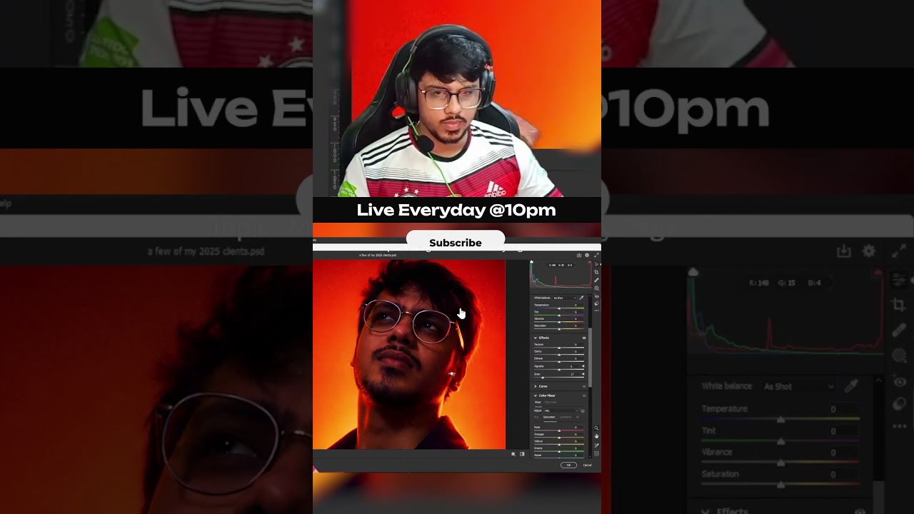 Adding Grain to Images in PHOTOSHOP Is SUPER EASY 