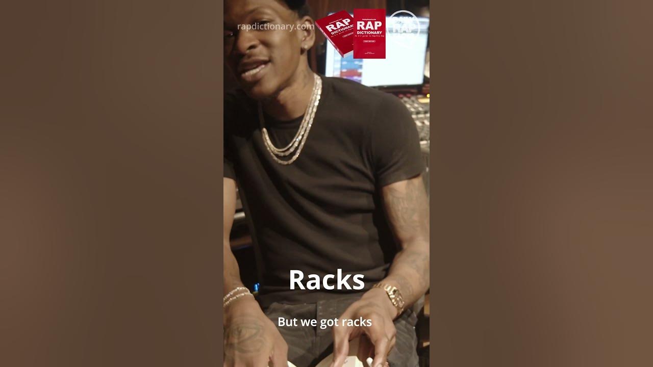 Meaning of "Rack" & "Racks" with CEO Trayle Rap Dictionary Book YouTube