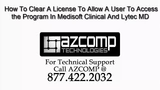 How To Clear A License To Allow A User To Access The Program In Medisoft Clinical And Lytec MD