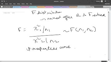 Unit 4   F Distribution   Properties   Video 7