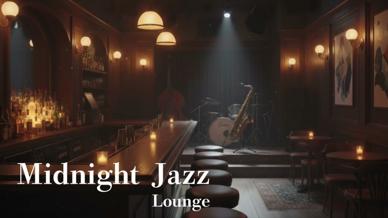 Midnight Jazz Lounge 🌙 Ultra Calm Sax Jazz for Deep Night & Sleep