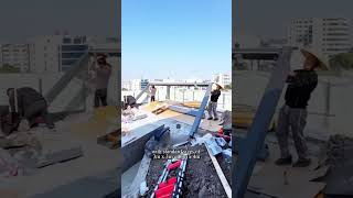 Aluminum louver pergola