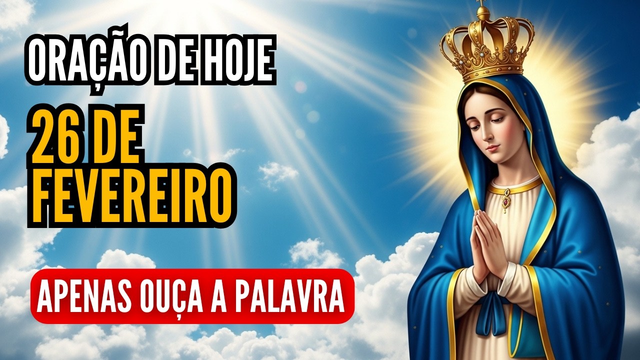 Nossa Senhora Aparecida, Intercede Por Minha Cura Hoje! Oração Poderosa - Reze Comigo Urgente
