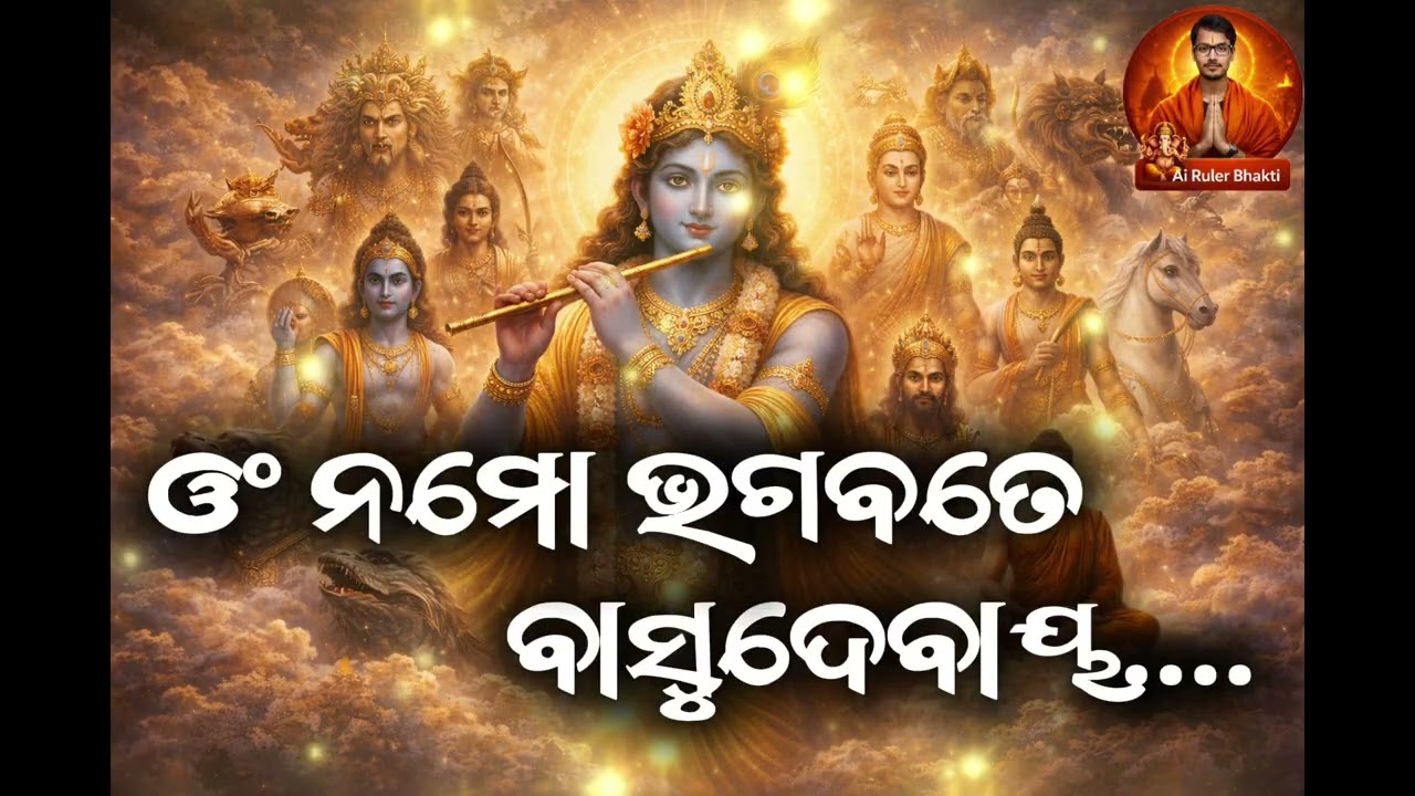 Omm Namo Bhagwate Basudevaya 🙏|ॐ नमो भगवते वासुदेवाय |Peaceful Chanting | 2026 