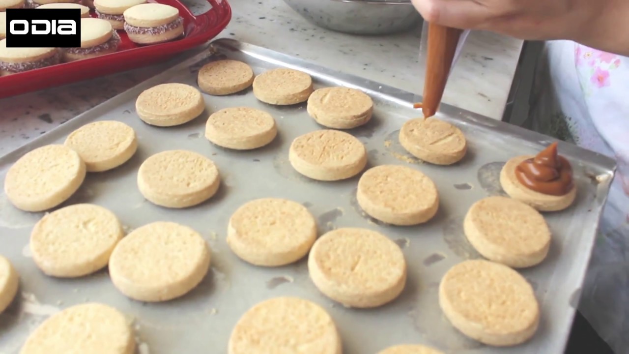 SABOR DO DIA: ALFAJORES DE DOCE DE LEITE DE MONTEVIDÉU