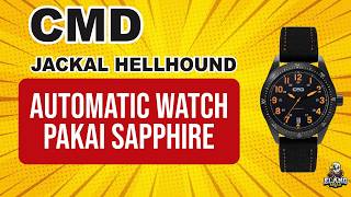CMD JACKAL HELLHOUND : JAM TANGAN CMD AUTOMATIC WATCH PAKAI SAPPHIRE TERBARU (2026)
