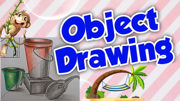 Object Drawing, intermediate drawing, step by step object drawing, how to draw object drawing