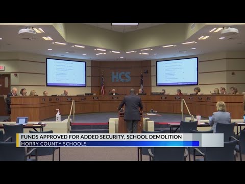 Horry County School Board OKs funding for safety initiatives, old Socastee Elementary School demolit