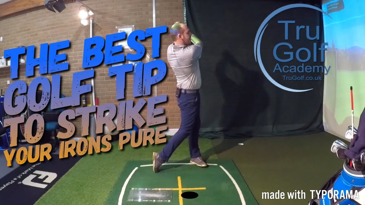 THE BEST GOLF TIP TO STRIKE YOUR IRONS BETTER! - YouTube