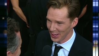 Benedict Cumberbatch's first Oscars