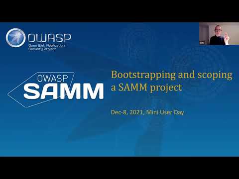 Deep dive on bootstrapping and scoping an OWASP SAMM project
