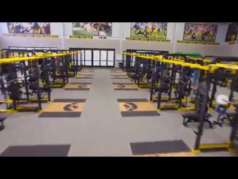 University Of Iowa Hawkeyes Football Weight Room