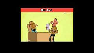 Hitler 😂 || Cartoon Box || #viral #animatedstory #trending #comedy #cartoon #shorts