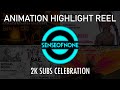 Senseofnone 2000 subs celebration  some of my animations over the years