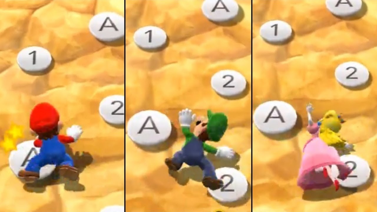 Mario Party 9 - All Racing Minigames