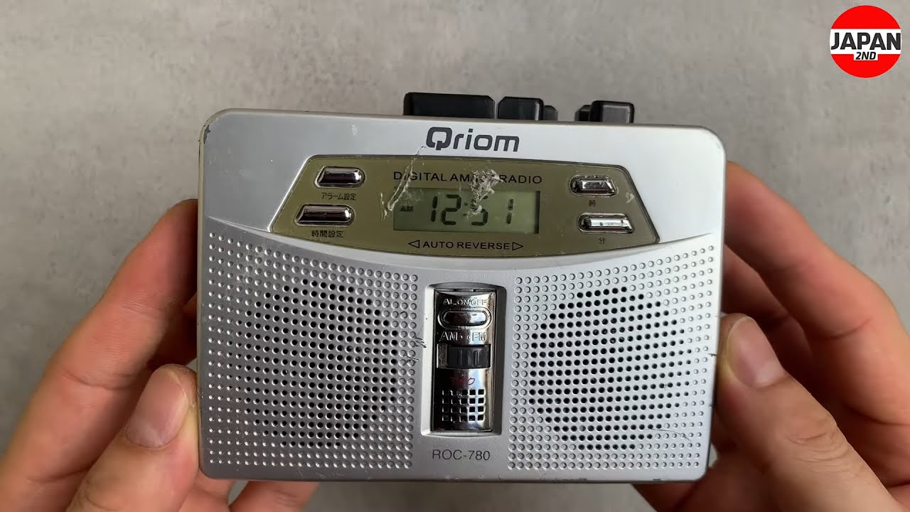 Matucha 　　R777Ｘ　再生録音可能 ラジオカセットレコーダー QRIOM CASSETTE RECORDER Radio ROC-780