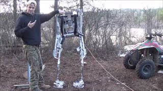 "Powered Exoskeleton Suit"  Full Build And Test.