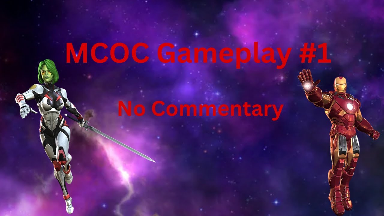 Mcoc Gameplay #1 No commentary 100% Act 2.1.1, 2.1.2