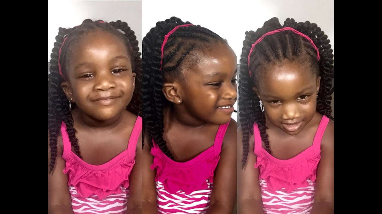 Beads, Braids and Beyond: Braided & Protected - Protective Hair Style on  Child's Natural Hair