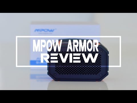 Mpow Armor Bluetooth Speaker Review!