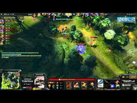 Quantic Gaming vs Mousesports Game 2 RaidCall EMS One Summer DOTA 2 Cup #3 TobiWan