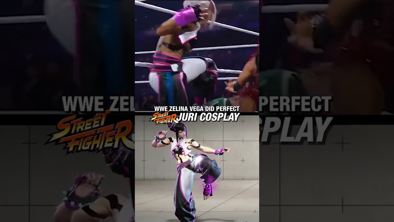 WWE Royal Rumble: Zelina Vega Debuts Street Fighter 6 Juri Gear