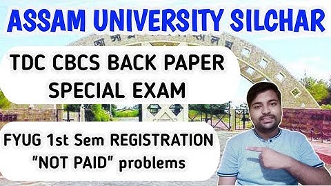 TDC Cbcs Special exam || FYUG 1st Sem Registration Payment problems || BA Bcom & Bsc || Pranoy Roy