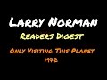 Larry Norman - Reader's Digest ~ [Lyrics]